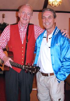 George Hamilton the 4th with Glen Reid